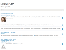 Tablet Screenshot of louisefury.com